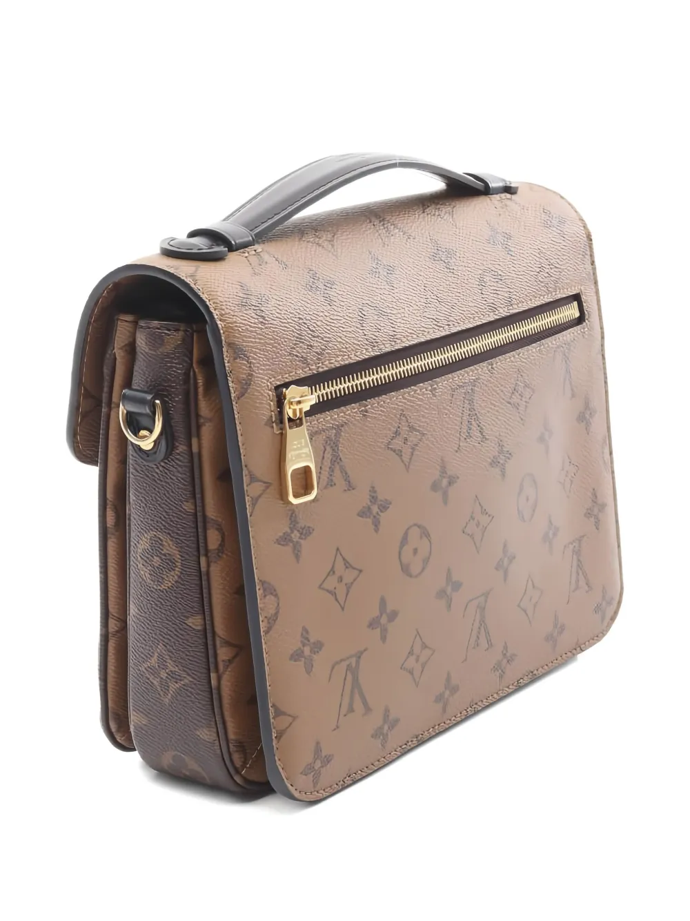 Pre-owned Louis Vuitton 2021 Metis Mm Cross Body Bag In Brown