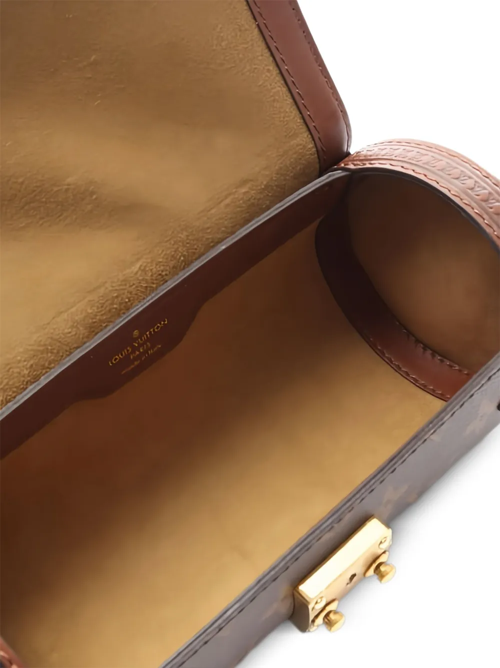 Pre-owned Louis Vuitton 2021s Papillon Trunk Monogram Shoulder Bag In Brown