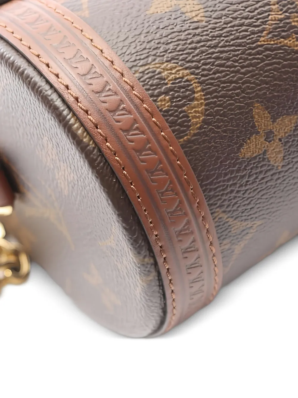 Pre-owned Louis Vuitton 2021s Papillon Trunk Monogram Shoulder Bag In Brown
