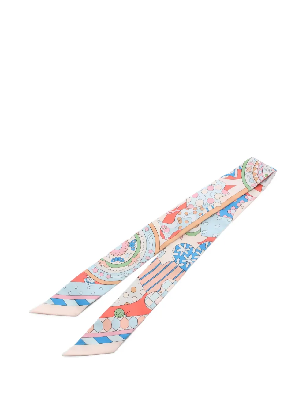 Hermès Pre-Owned mascada Les Murmures de la Foret 2010 | Image 2