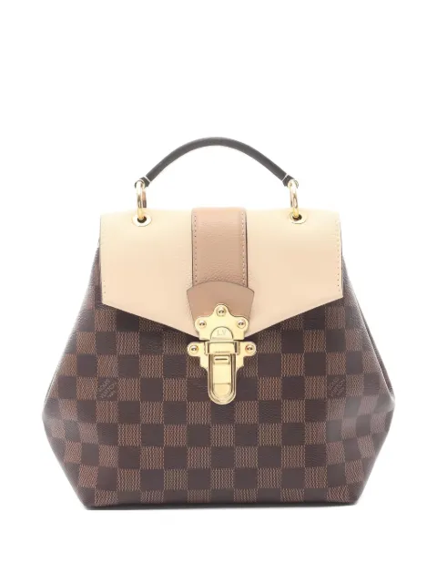 Louis Vuitton Pre-Owned mochila Damier Ebene Clapton
