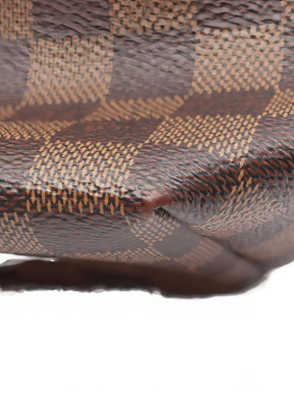 Pre-owned Louis Vuitton Damier Ebene Clapton Backpack In Brown