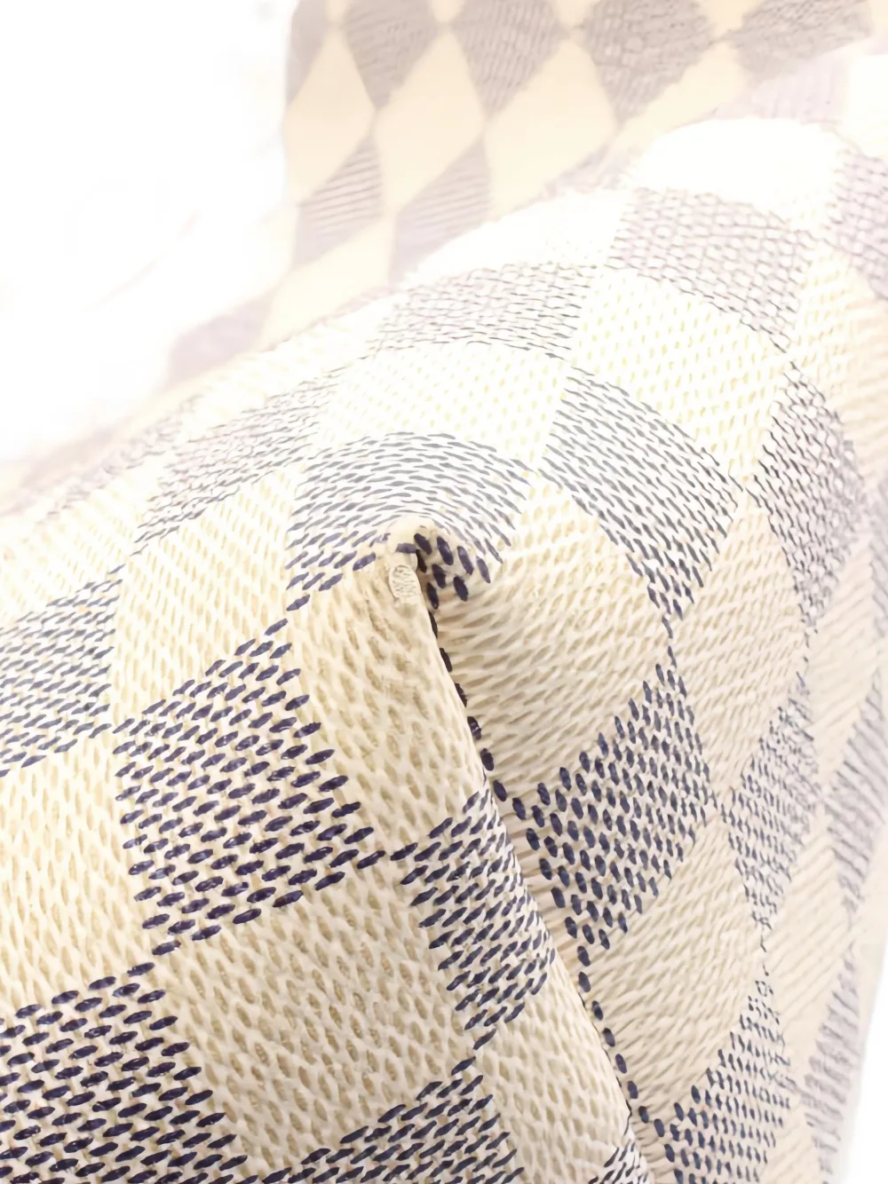 Pre-owned Louis Vuitton 2018 Damier Azur Sperone Backpack In Neutral