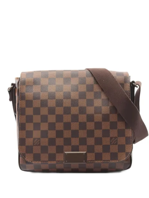Louis Vuitton Pre-Owned 2013 District PM Damier Ebène shoulder bag