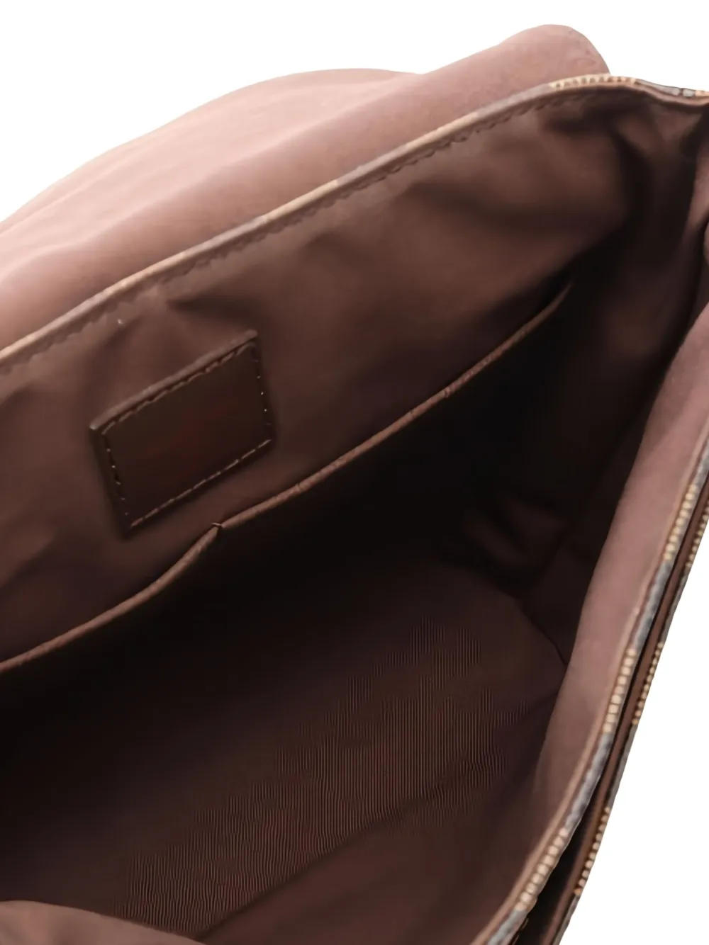 Pre-owned Louis Vuitton 2013 District Pm Damier Ebène Shoulder Bag In Brown