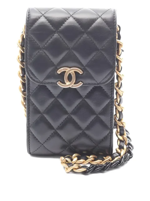 CHANEL Pre-Owned 2010s matelassé phone bag