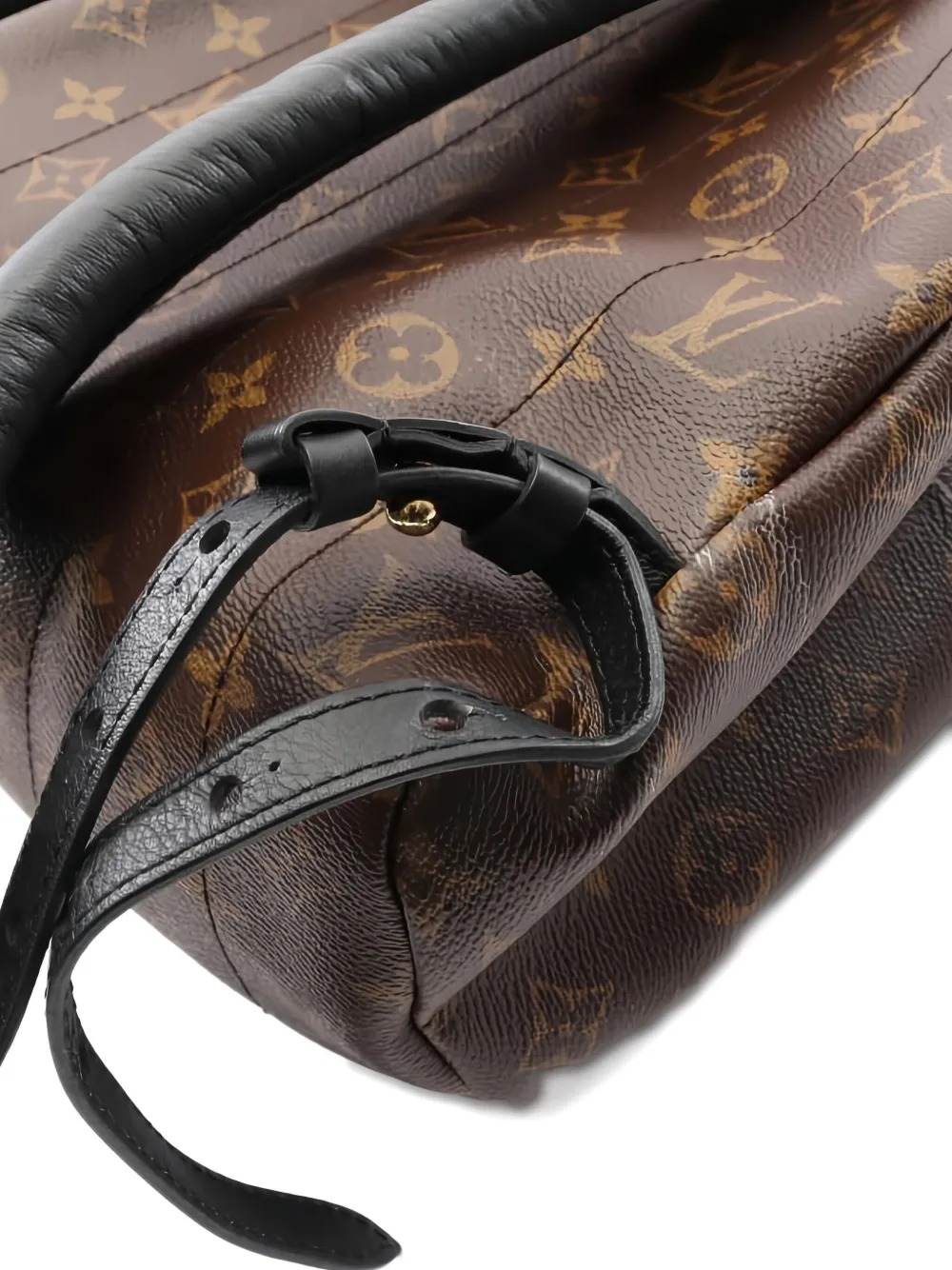 Pre-owned Louis Vuitton 2017 Monogram Palm Springs Backpack In Brown