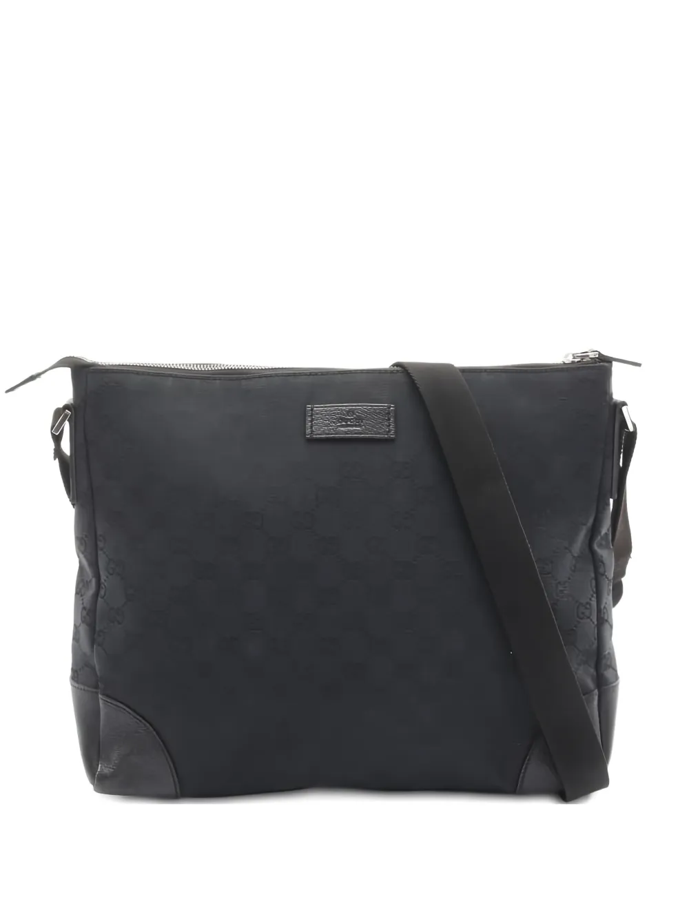 Gucci Pre-Owned 2000s GG canvas shoulder bag | Black | Image 1