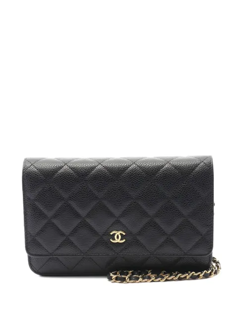 CHANEL Pre-Owned cartera acolchada con cadena 2017-2018