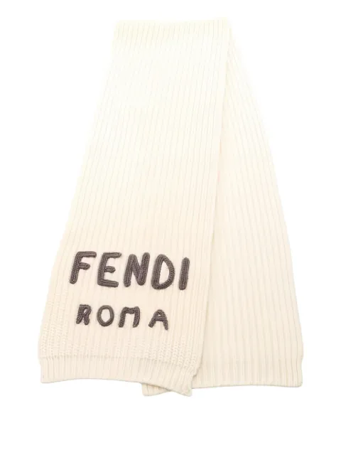 Fendi Pre-Owned mascada con logo 2010
