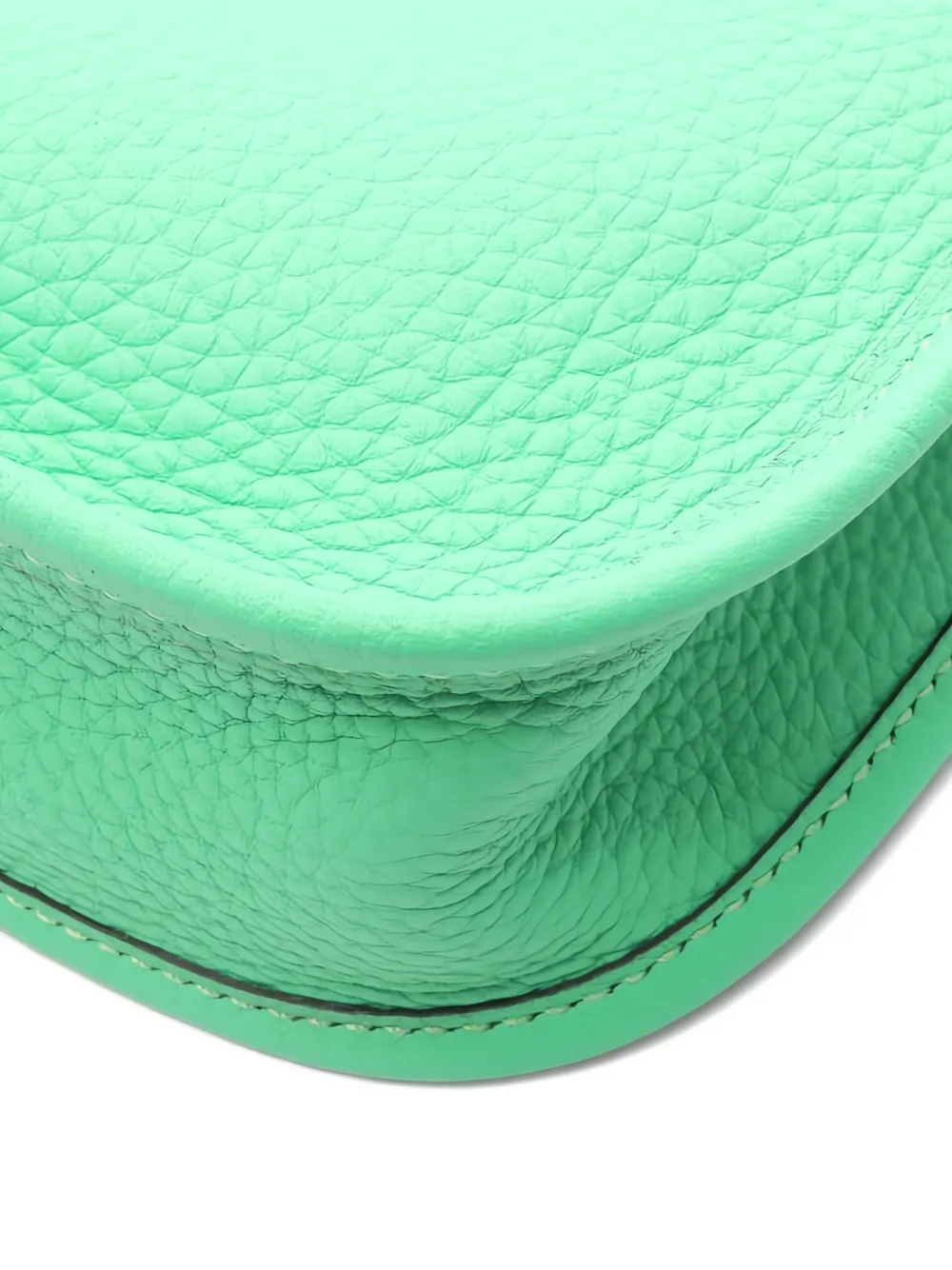 Pre-owned Hermes 2025 Clemence Evelyne Tpm Crossbody Bag In Green
