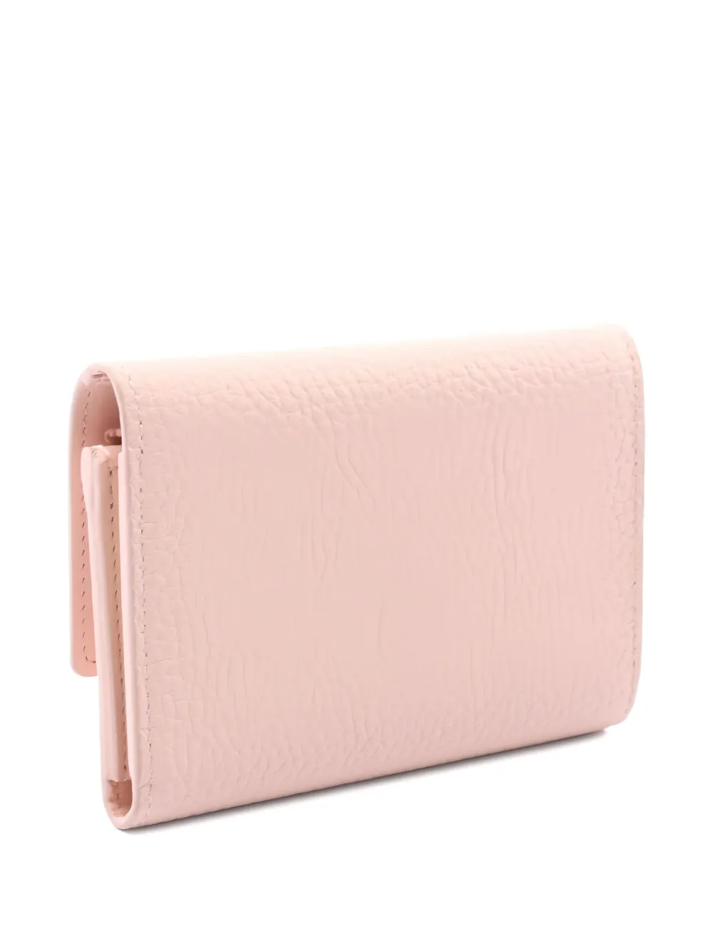 Pre-owned Louis Vuitton 2021 Logo-plaque Trifold Wallet In Pink
