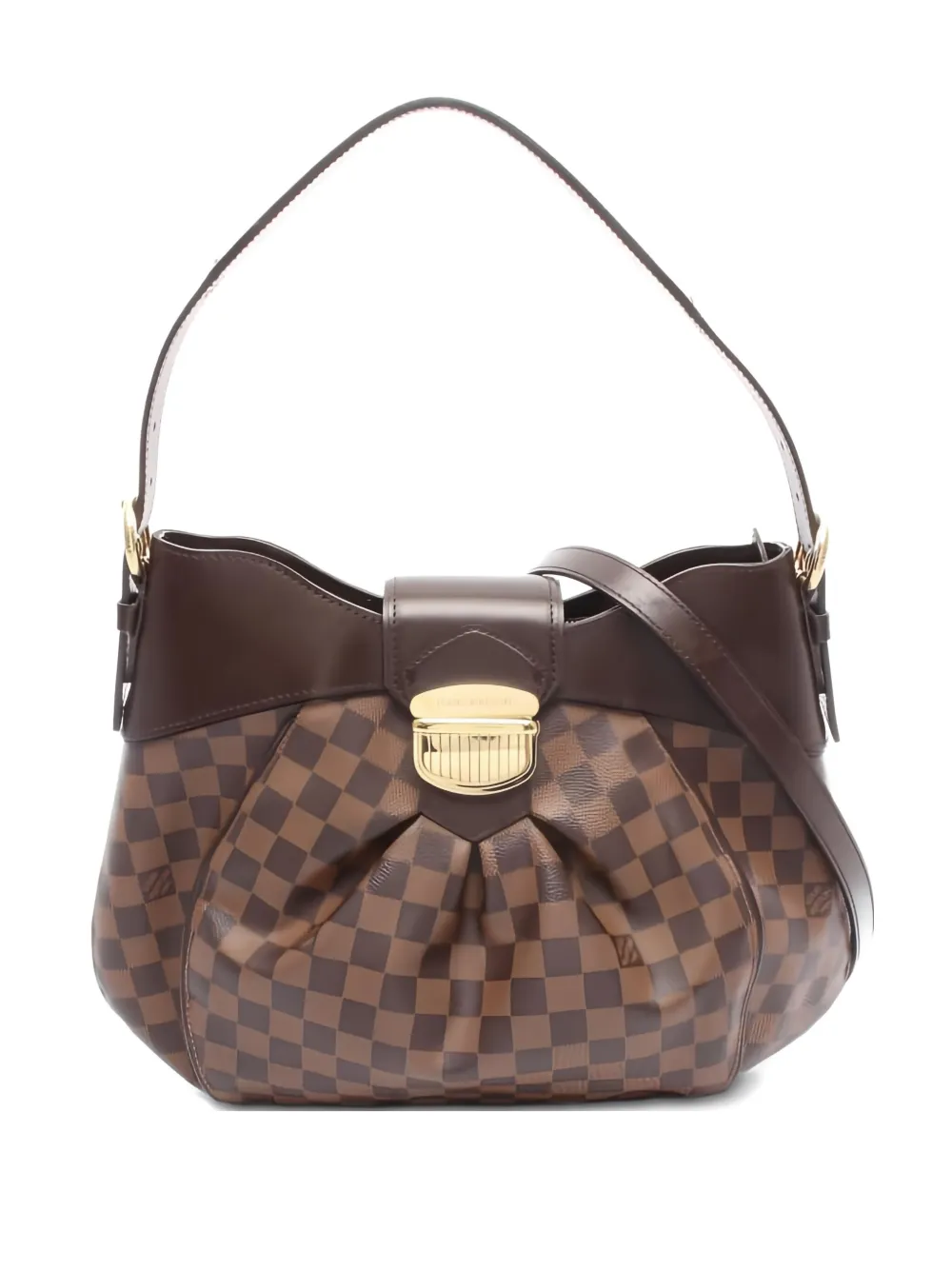 Louis Vuitton Pre-Owned 2012 Sistina MM Damier Ebène tote bag - Marrone