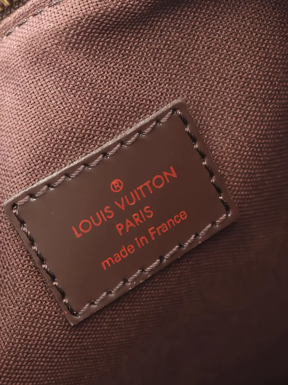 LOUIS VUITTON Pre-owned 2008 Bosphore Damier Ebène Shoulder Bag In Brown