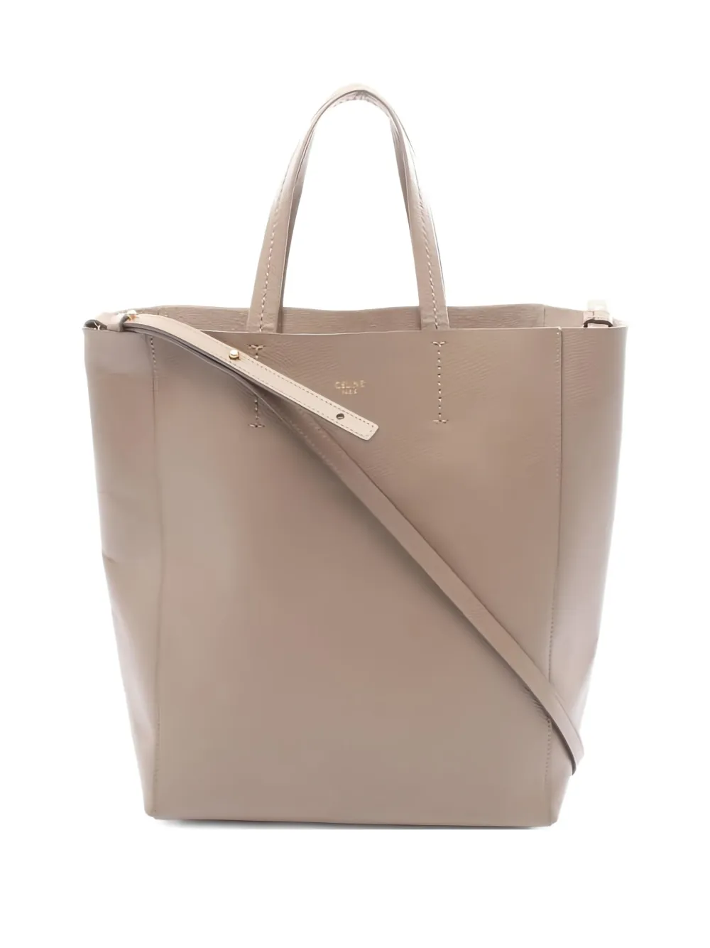 Celine Pre-Owned 2000s バーティカル カバ トートバッグ S - ニュートラル Celine Pre-Owned 2000s バーティカル カバ トートバッグ S - ニュートラル