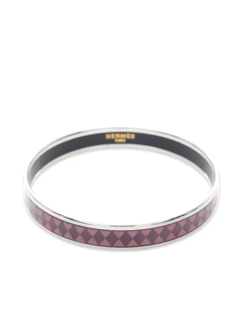 Hermès Pre-Owned 2000 Emaillierter Armreif mit Diamanten