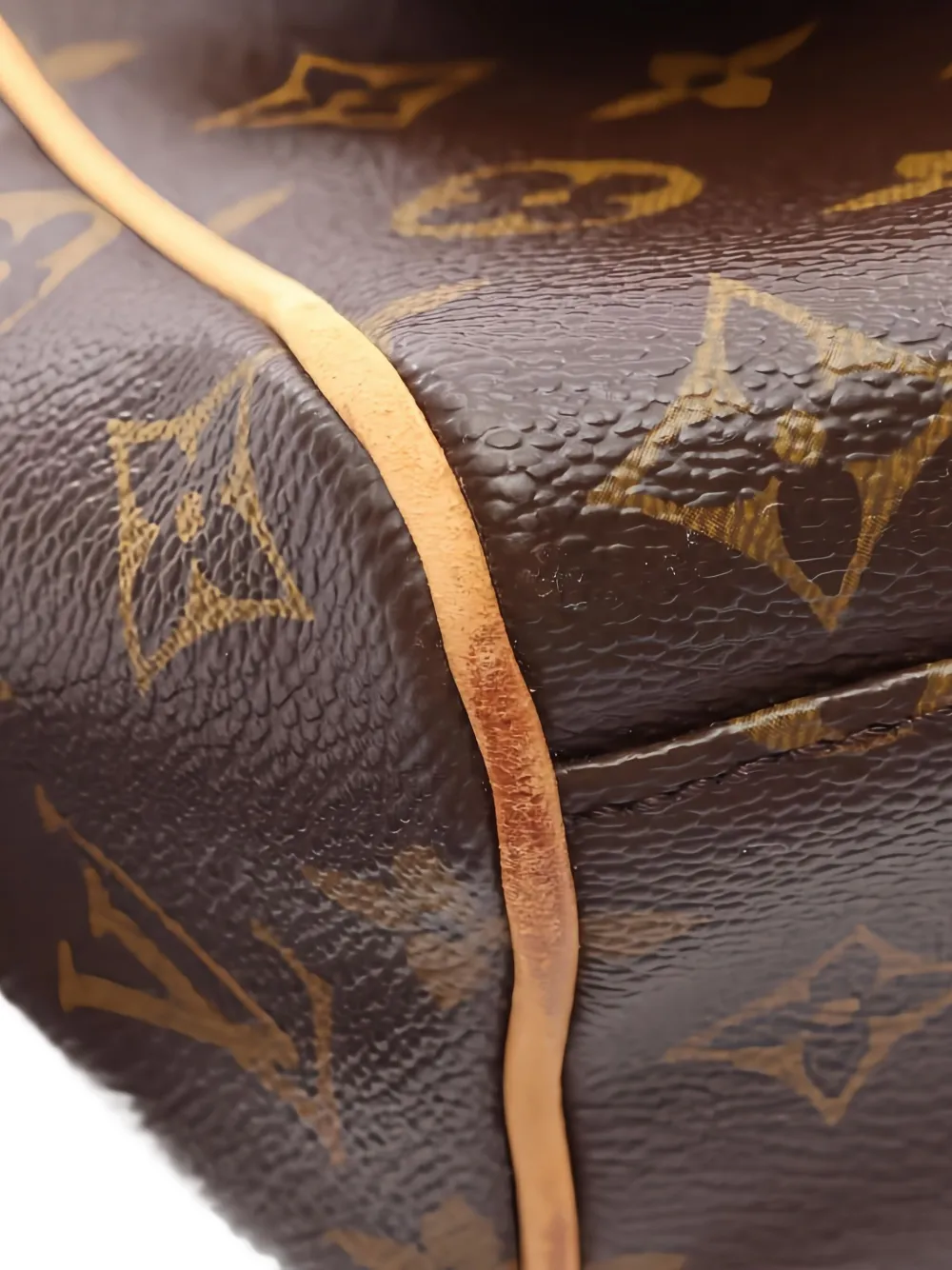 Pre-owned Louis Vuitton 2005 Monogram Aves Shoulder Bag In Brown
