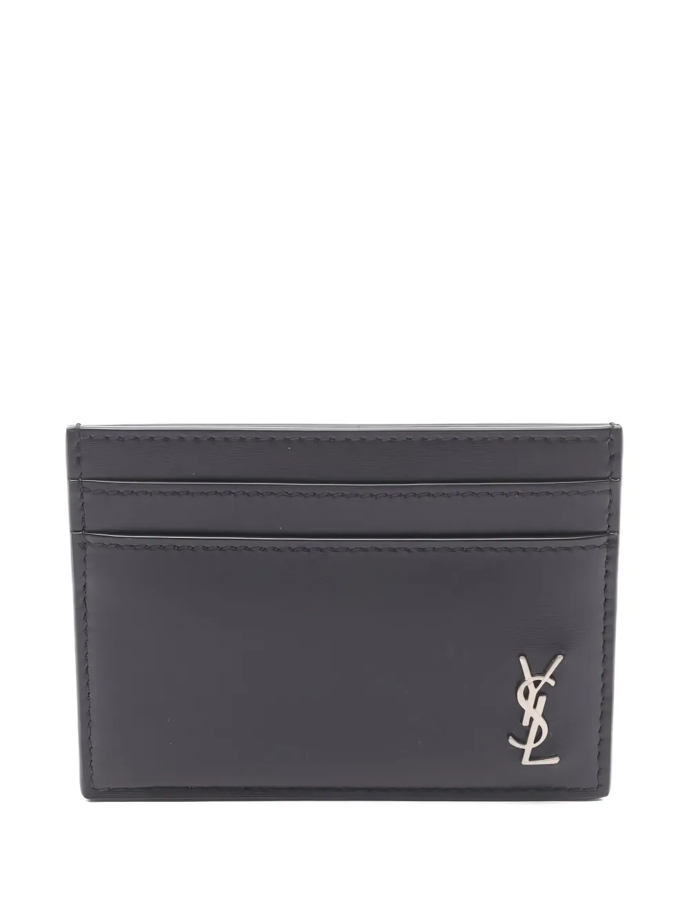 Saint Laurent Pre-Owned tarjetero Tiny Cassandre con logo 2020 | negro | Image 1