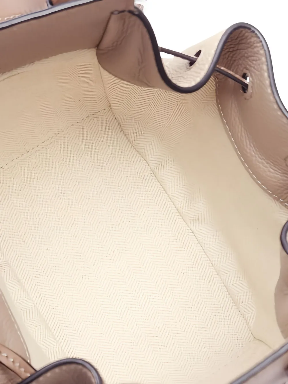 Pre-owned Loewe 2010s Mini Hammock Drawstring Bag In Brown