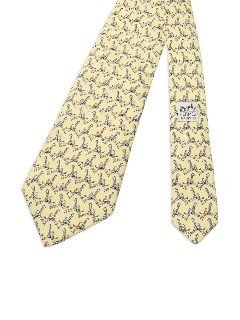 Hermès Pre-Owned 2010s all-over pattern silk tie | Image 2