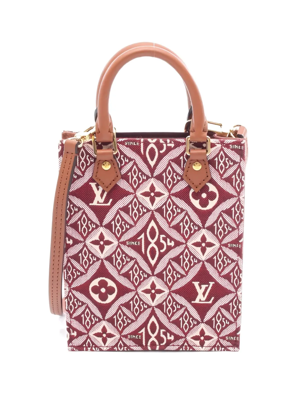 Louis Vuitton Pre-Owned 2020s プチ サックプラ トートバッグ - レッド Louis Vuitton Pre-Owned 2020s プチ サックプラ トートバッグ - レッド