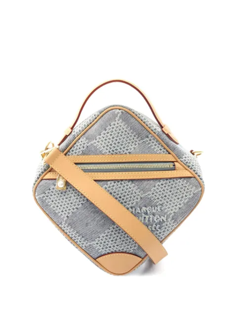 Louis Vuitton Pre-Owned 2021s Damier denim messenger bag