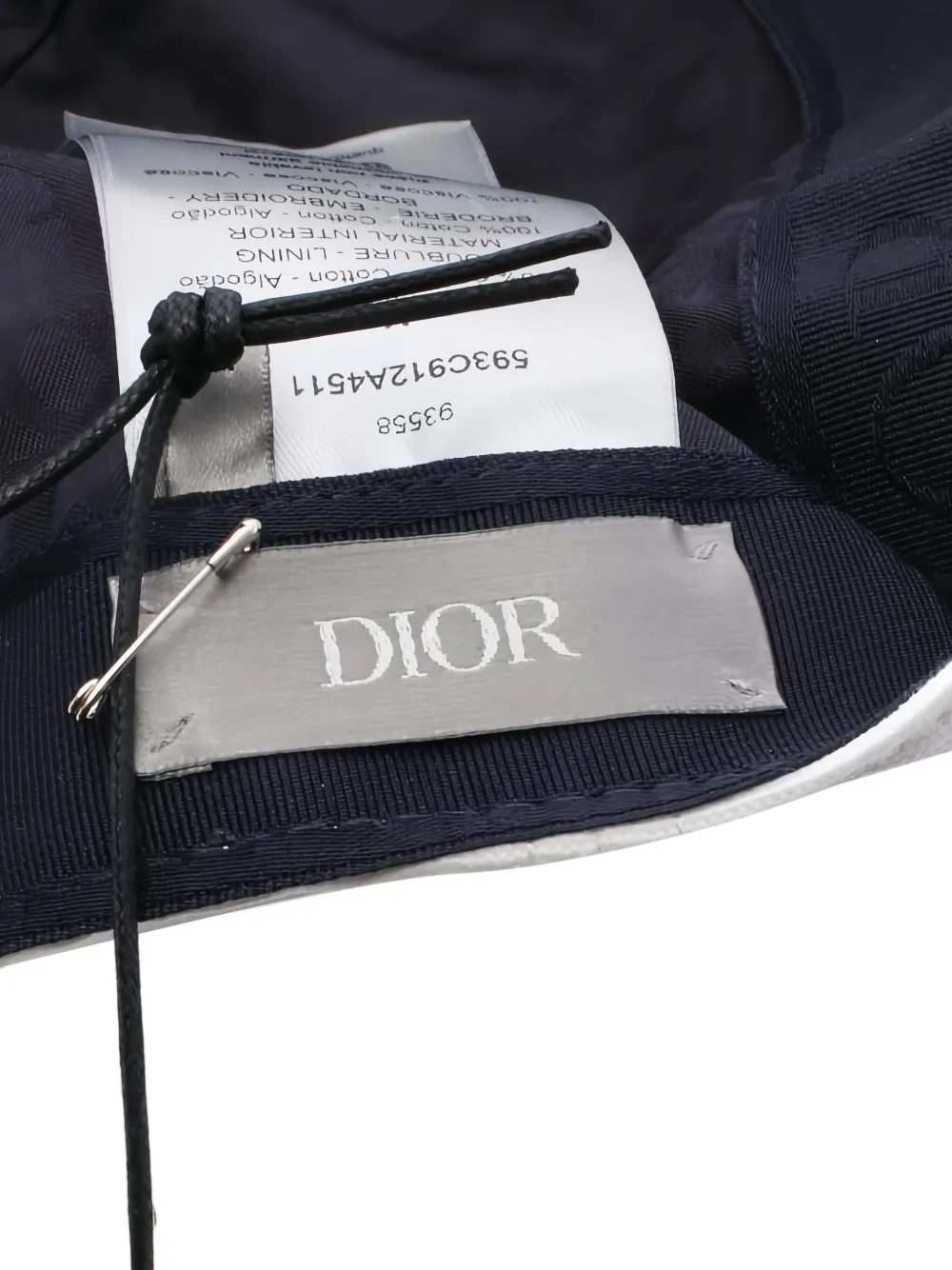 Pre-owned Dior 2020 Logo Cap In White