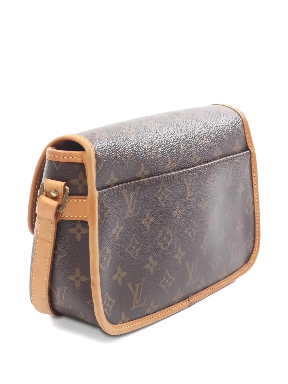 Pre-owned Louis Vuitton 2005 Sologne Monogram Shoulder Bag In Brown