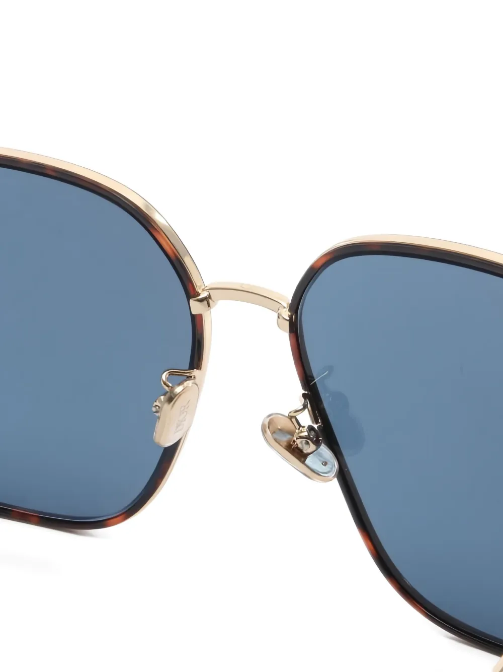 Pre-owned Dior 2020s Bobby S1u Logo Geometric Sunglasses In Blue