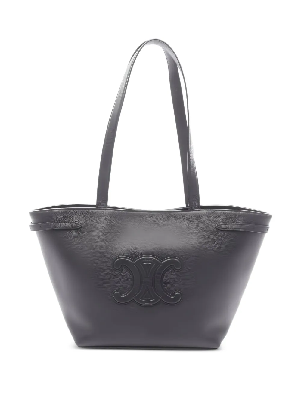 Celine Pre-Owned 2010s カバ アナイス クイル トリオンフ ショルダーバッグ - ブラック Celine Pre-Owned 2010s カバ アナイス クイル トリオンフ ショルダーバッグ - ブラック