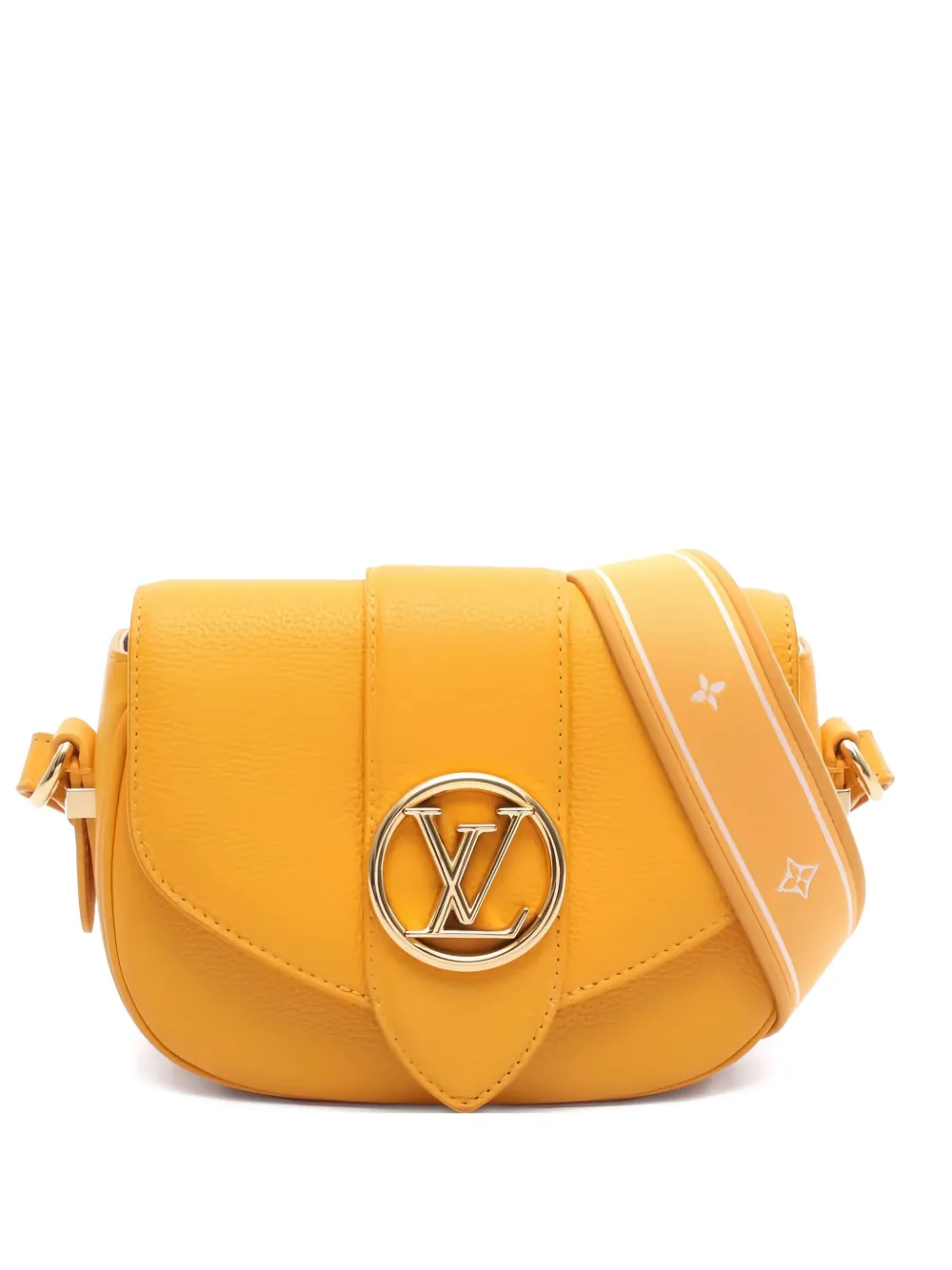 Louis Vuitton Pre-Owned 2010s ポン 9 ソフト PM ショルダーバッグ - イエロー Louis Vuitton Pre-Owned 2010s ポン 9 ソフト PM ショルダーバッグ - イエロー