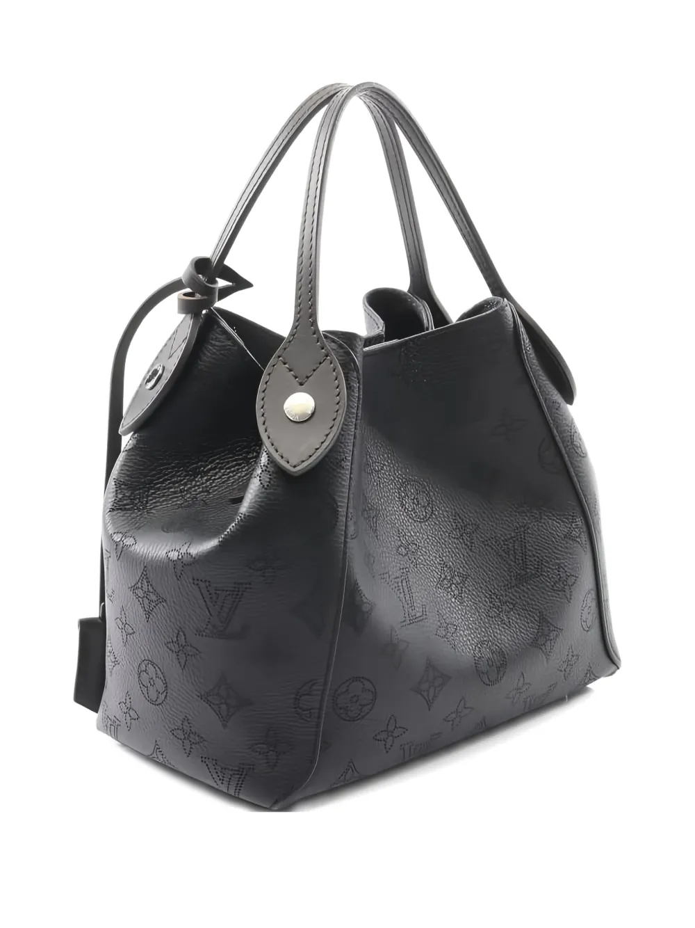 Louis Vuitton Pre-Owned 2018 Mahina Monogram leather handbag - Black