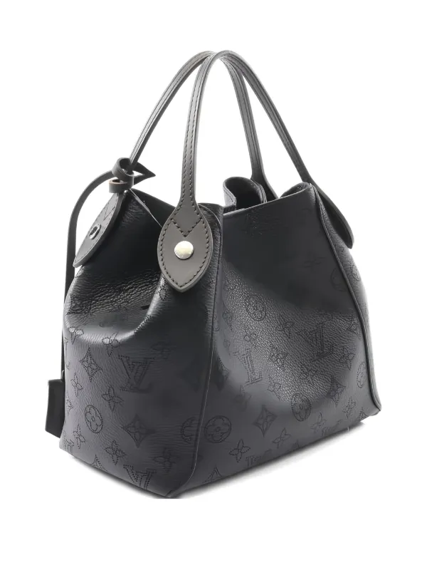 Louis Vuitton 黒 レザー ハンドバッグ Louis Vuitton Pre-Owned 2018 Mahina Monogram Leather Handbag