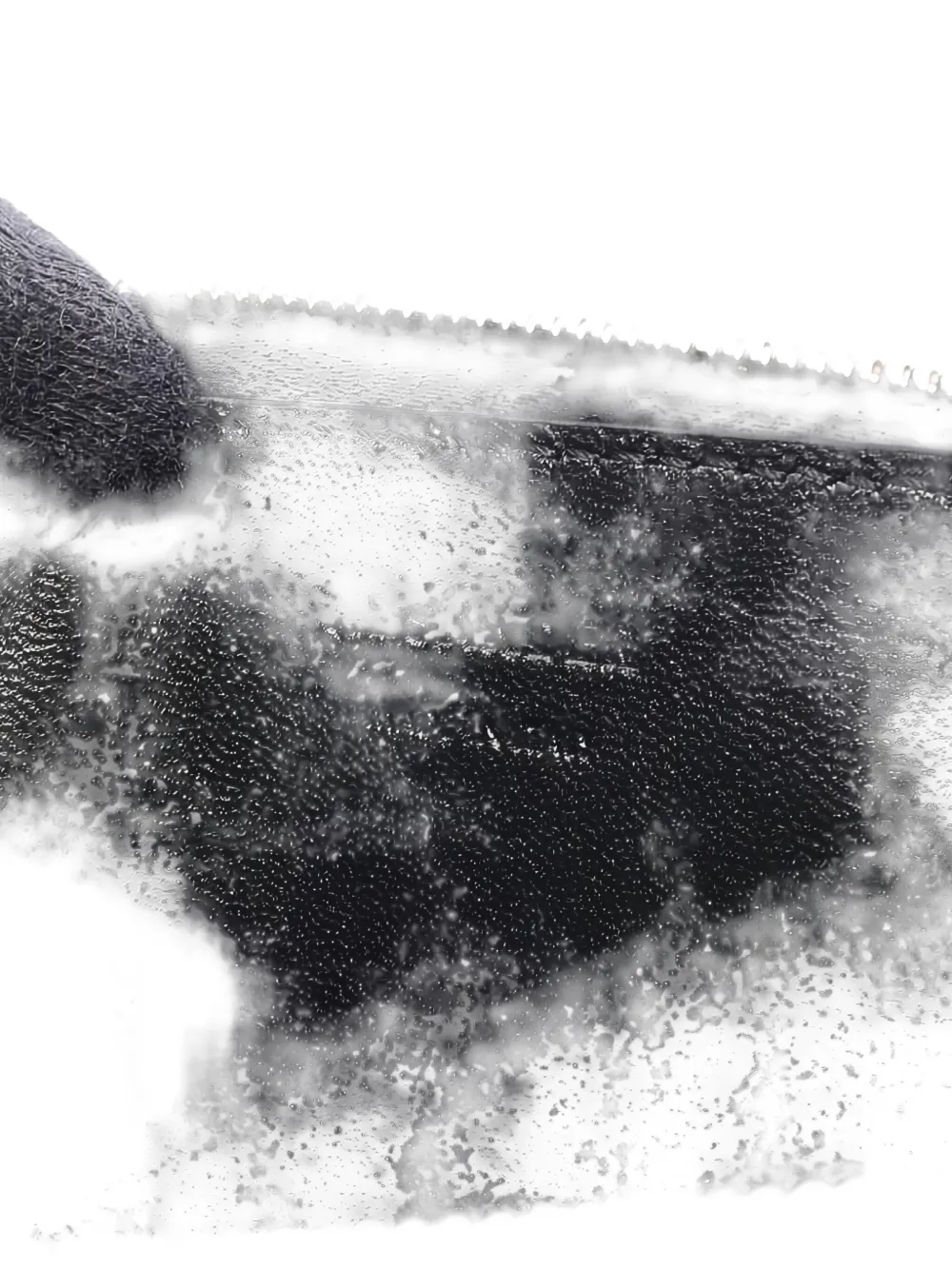 Pre-owned Jil Sander 2020s Giro Envelope Zip Card Holder In Black