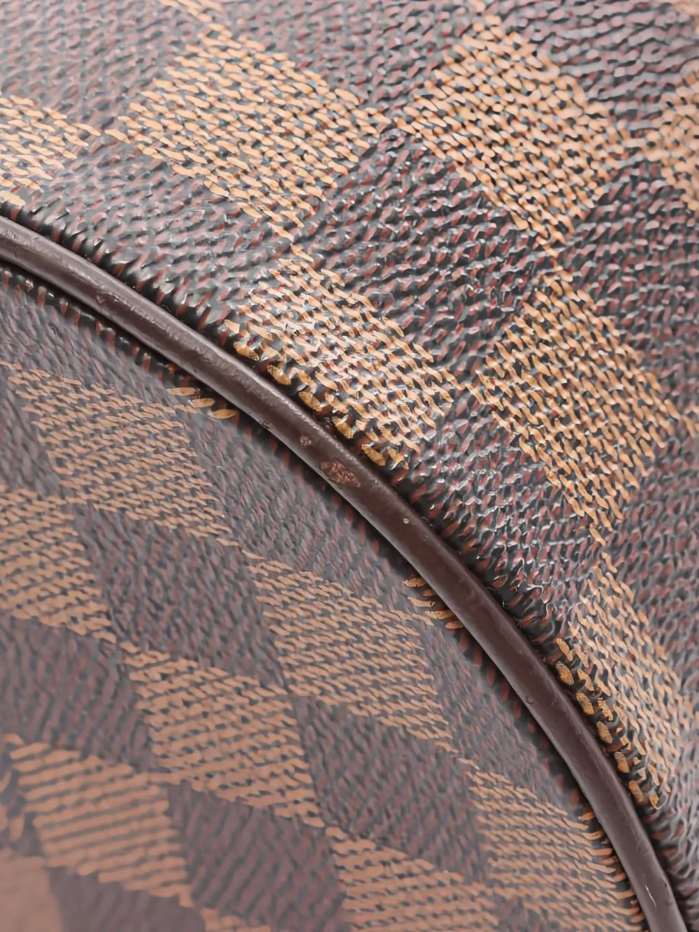Pre-owned Louis Vuitton 2005 Damier Ebéne Papillon 30 Tote Bag In Brown