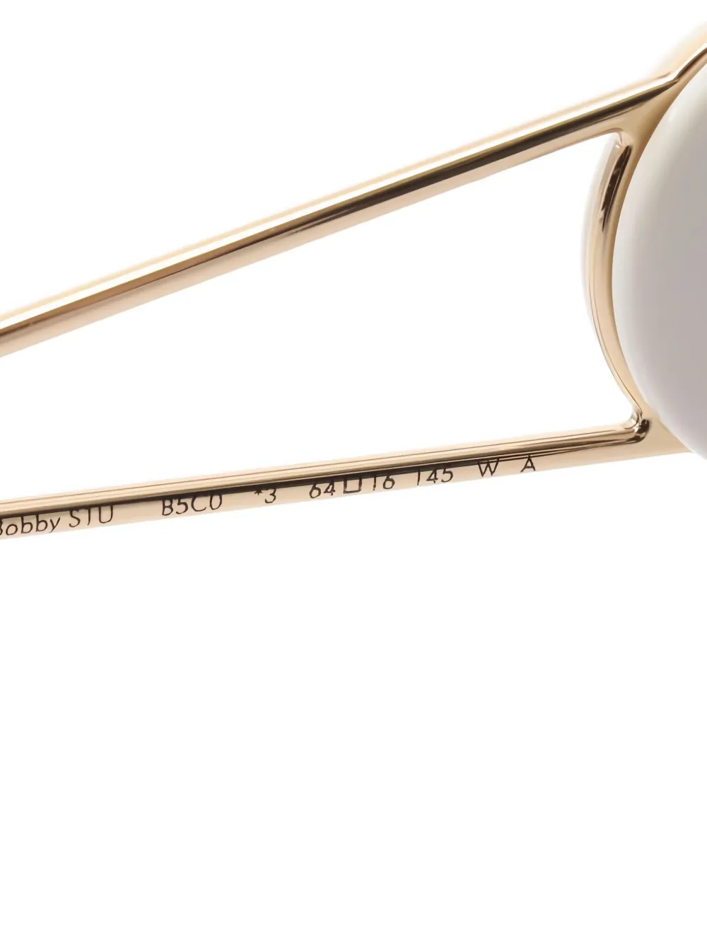 DIOR Pre-owned 2020s Boby S1u Geometric Sunglasses In Brown