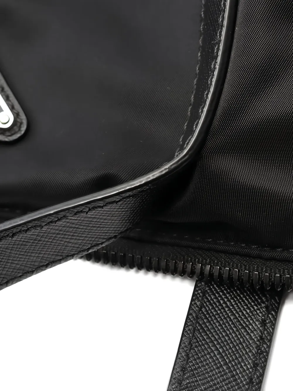 Pre-owned Prada 2000s 2way Logo-plaque Tote Bag In Black