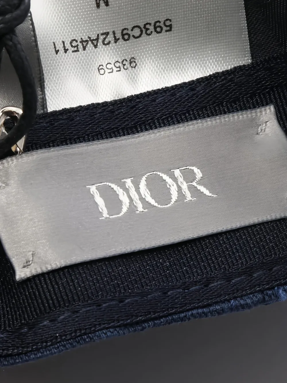 Pre-owned Dior 2020s Logo-detail Baseball Cap In Blue