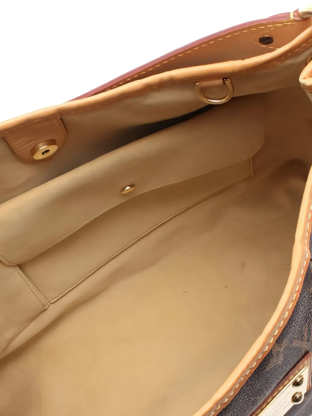 Pre-owned Louis Vuitton 2011 Galliera Pm Shoulder Bag In Brown