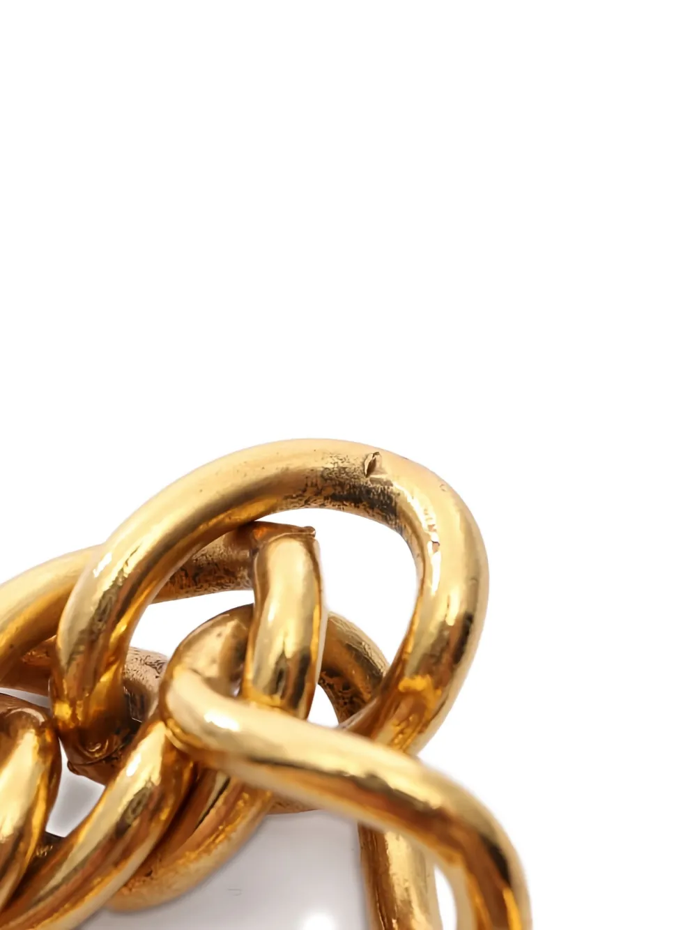 Pre-owned Chanel 1986-1988 Charm-detail Necklace In Gold