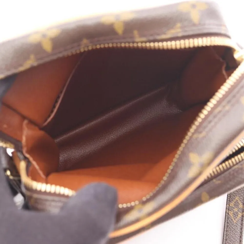 Pre-owned Louis Vuitton 2004 Amazon Monogram Shoulder Bag In Brown
