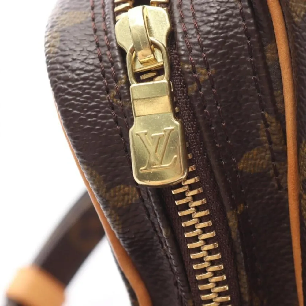 Pre-owned Louis Vuitton 2004 Amazon Monogram Shoulder Bag In Brown