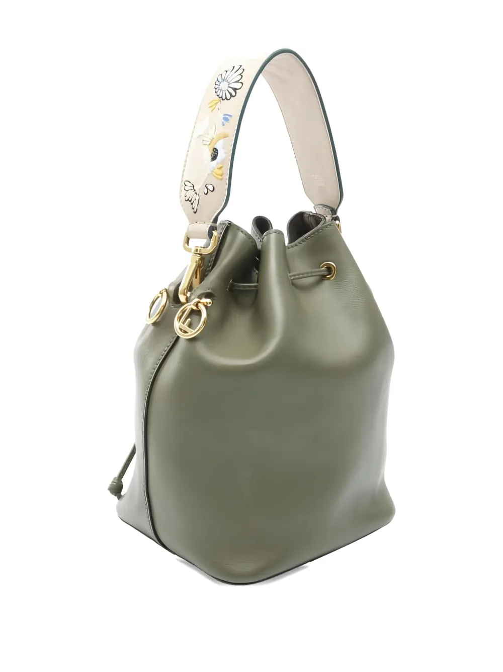 Fendi Pre-Owned 2010s Mon Tresor shopper met geborduurde band - Groen