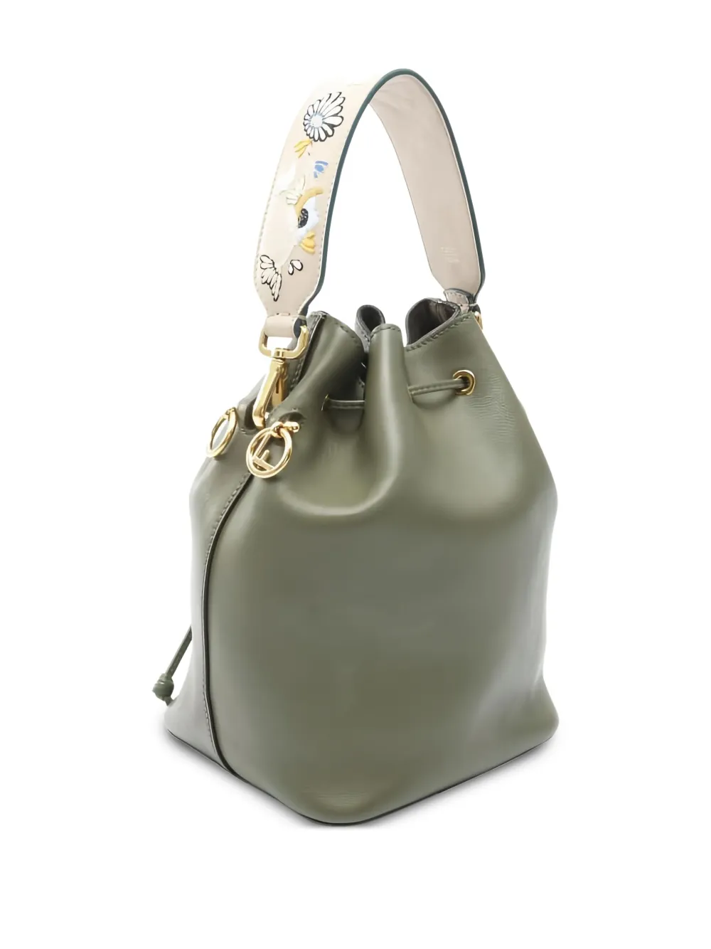 Fendi Pre-Owned 2010s Mon Tresor embroidery-strap tote bag | Pre-Owned | Image 2