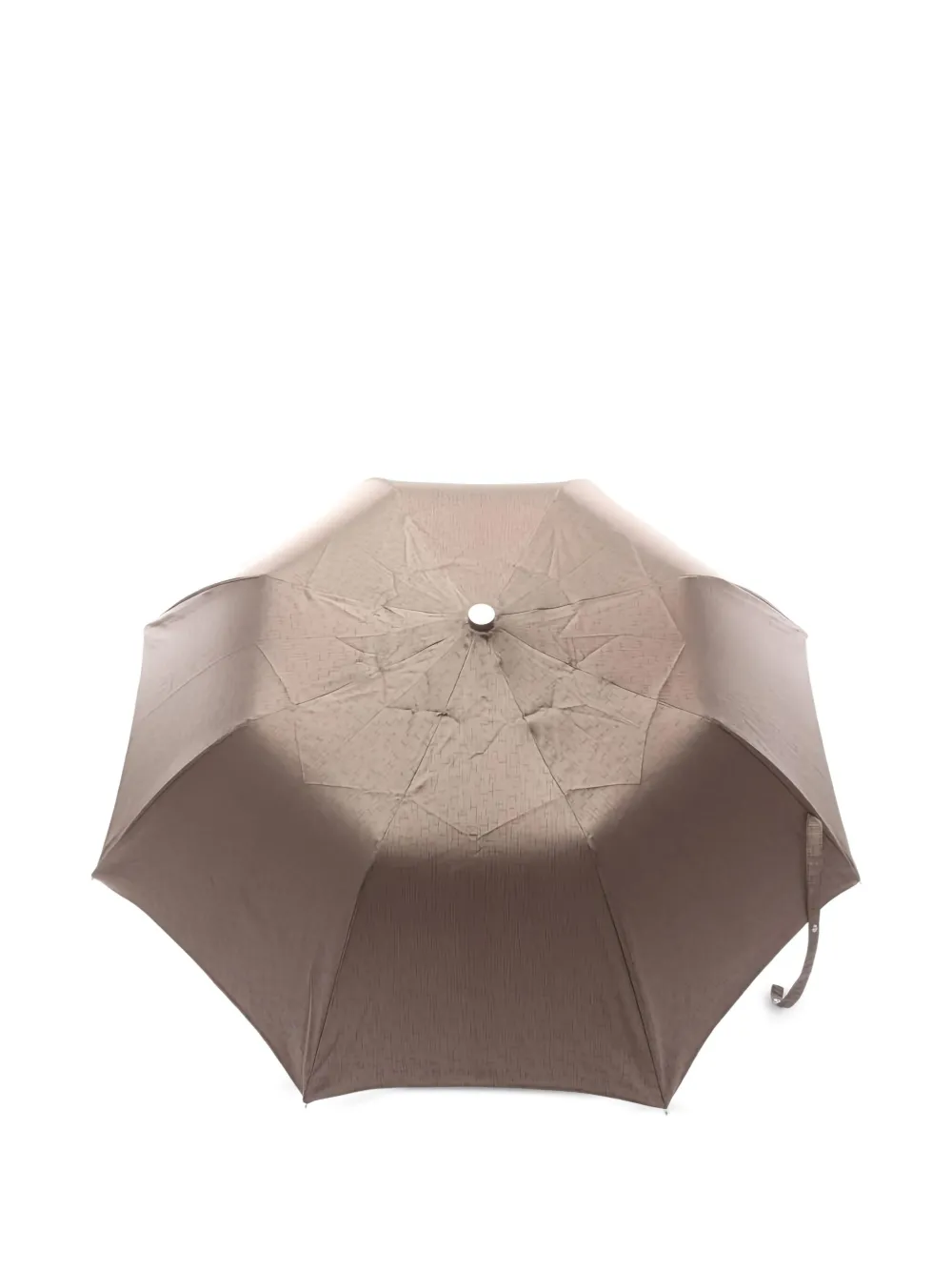 Hermès Pre-Owned 2010 folding patterned umbrella | Braun | Image 1