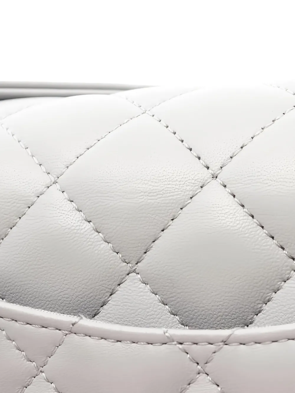 Pre-owned Chanel 2020-2021 Classic Flap Shoulder Bag In Gray