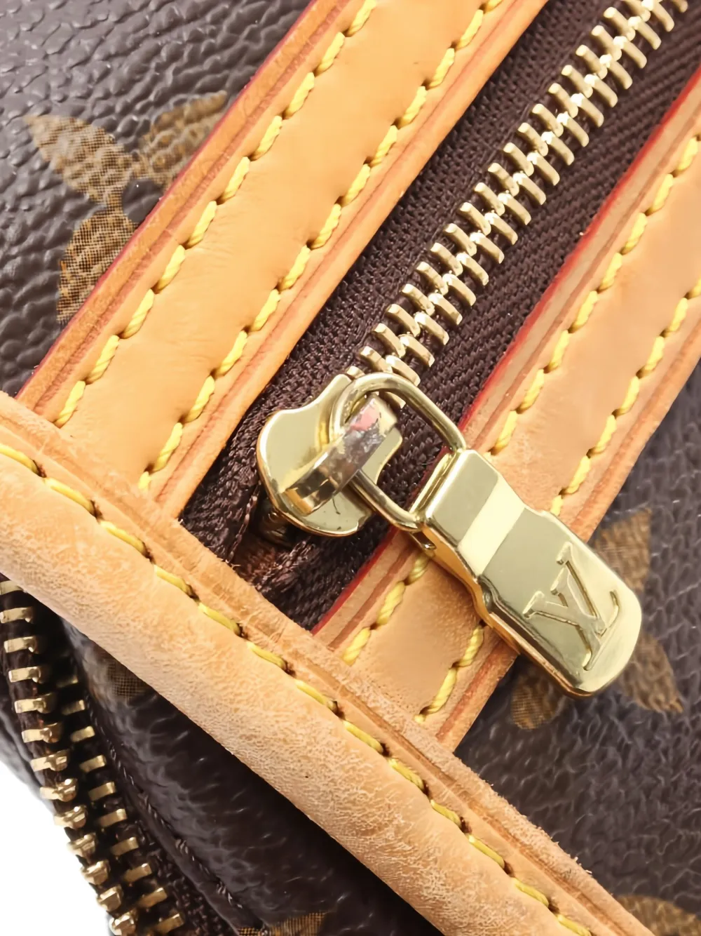 Pre-owned Louis Vuitton 2006 Bosphore Bum Monogram Cross Body Bag In Brown