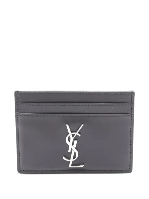 Saint Laurent Pre-Owned tarjetero Cassandra con logo