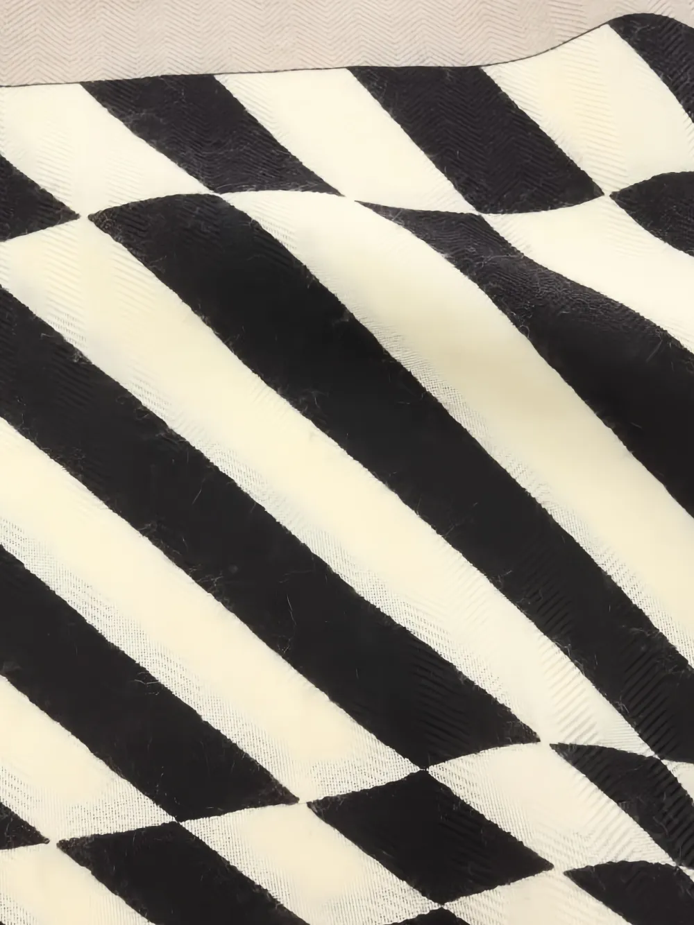 Pre-owned Hermes 2010s Grand Theatre Nouveau Printed Scarf In Neutral