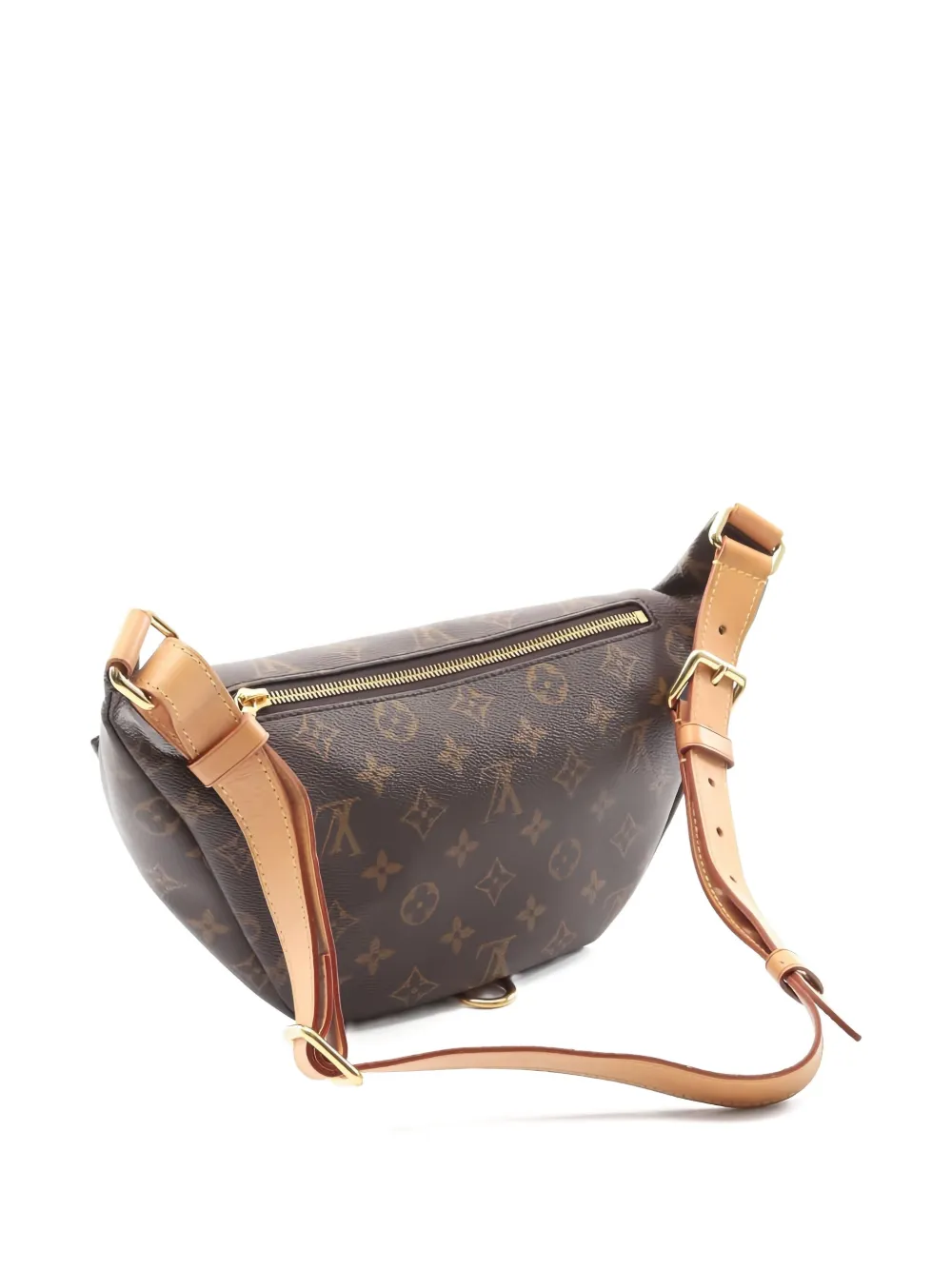 Pre-owned Louis Vuitton 2020 Monogram Bum Body Bag In Brown